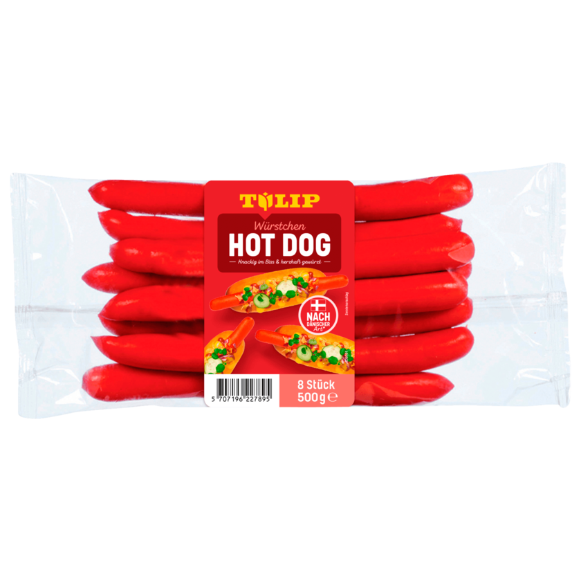 Tulip Hot Dog würstchen 500g